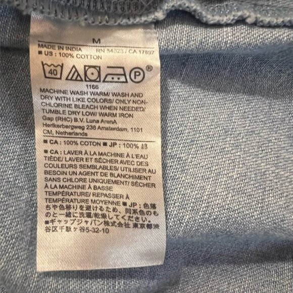 Banana Republic  Utility Mini Shirtdress – Size M (Pre‑Owned) - Picture 9 of 11